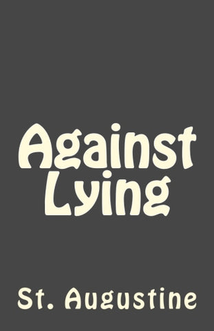 Against Lying