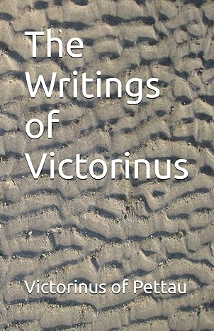 The Writings of Victorinus
